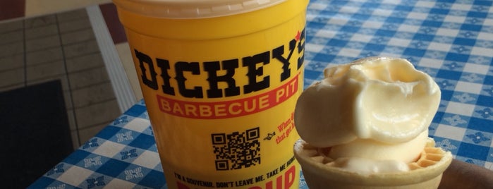 Dickey's Barbeque Pit is one of สถานที่ที่ Rj ถูกใจ.