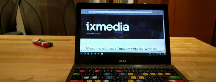 iXmédia is one of Lieux sauvegardés par Nicolas.