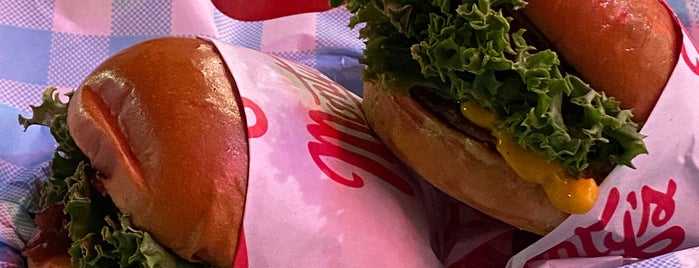 Monty’s Good Burger is one of Vegetarian.