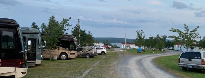 Bras d'Or Campground is one of Tempat yang Disukai Greg.