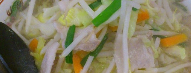 タンメンしゃきしゃき is one of 出先で食べたい麺.