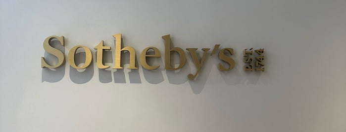 Sotheby's is one of London.