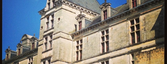 Château de Cadillac is one of Centre des monuments nationaux.