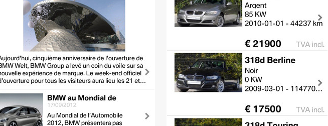 BMW Quoilin is one of MyGuest Automotive iOS & Android Apps.