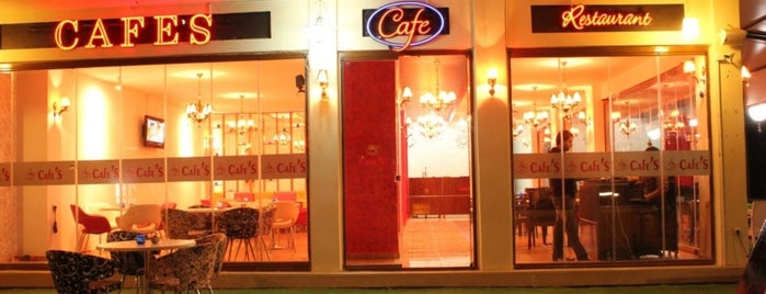 Cafe's is one of Gidilecek Mekanlar.