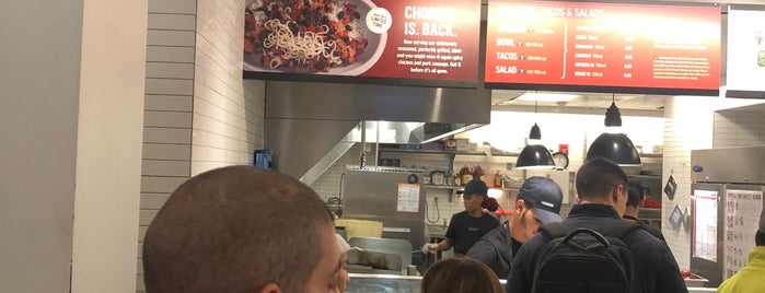 Chipotle Mexican Grill is one of Times Square Lunch.