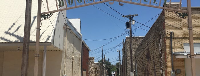 Hogan's Alley is one of The Daytripper's Stephenville.