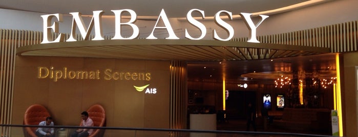 Embassy Diplomat Screens is one of Wise Kwai's Bangkok Cinema Scene.