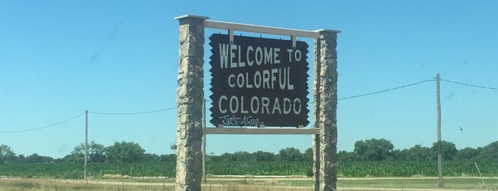 Nebraska / Colorado Border is one of Debbie'nin Beğendiği Mekanlar.