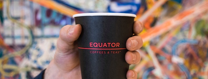 Equator Coffees & Teas is one of Lieux qui ont plu à Akaash.