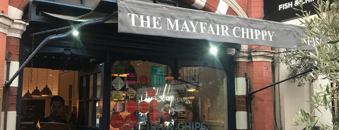 The Mayfair Chippy is one of London been there 🇬🇧.
