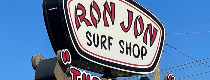 Ron Jon Surf Shop is one of LBI Beach.