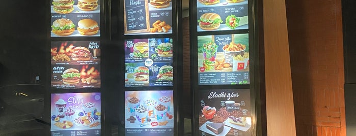 McDonald's is one of Fast Food in Ljubljana.