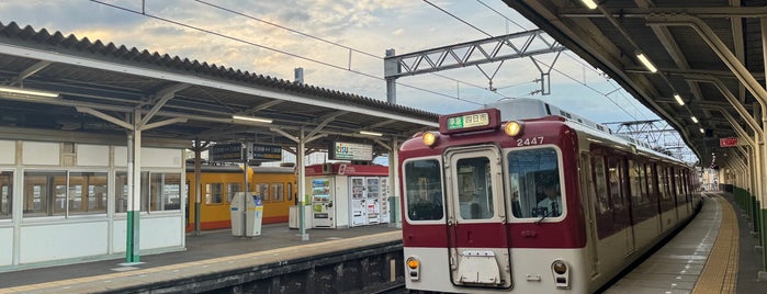 긴테쓰토미다역 (E17) is one of Station.
