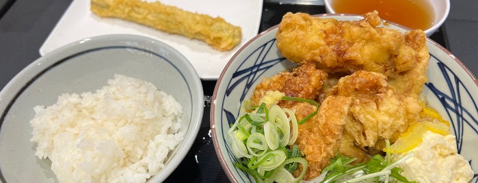 丸亀製麺 イオンモール名古屋茶屋店 is one of Posti che sono piaciuti a ばぁのすけ39号.