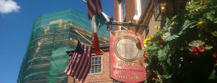 Green Dragon Tavern is one of Burlington + Boston.