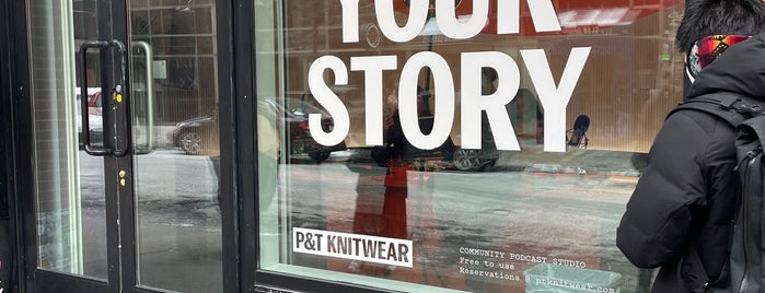 P&T Knitwear is one of Fav NY places.