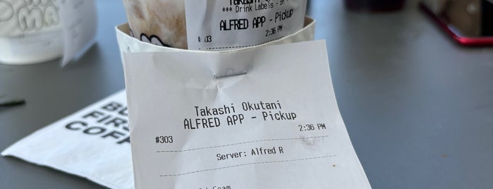 Alfred is one of LA-coffee.