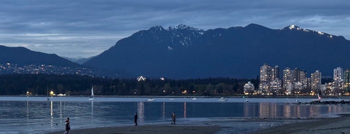 Kitsilano Beach is one of Vancouver Sights.