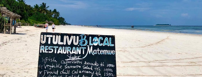 Matemwe Beach is one of Zanzibar.