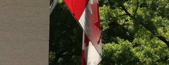 Embassy of Canada is one of WDC.