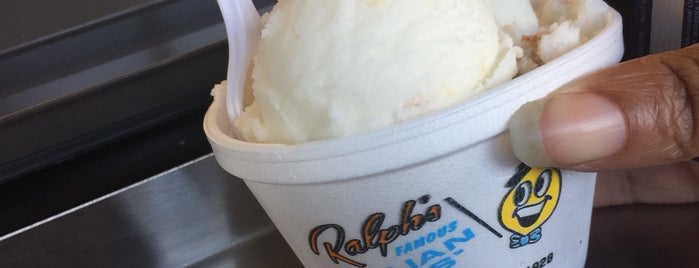 Ralph's Famous Italian Ices is one of Great places to visit with John & Rich.