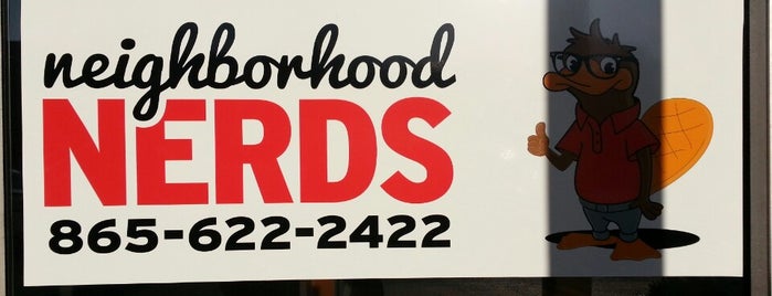 Neighborhood Nerds is one of Knoxville, TN #4sqCities.
