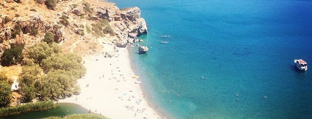 Preveli Beach is one of Beaches of Crete.