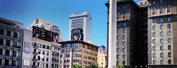 Union Square is one of San Francisco.