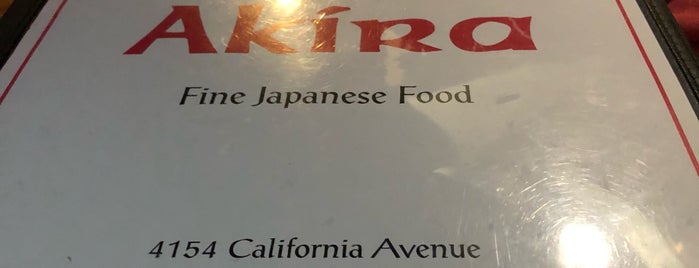Akira is one of Restaurants.