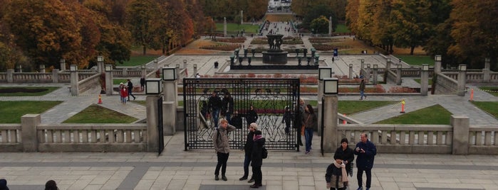 Vigeland Sculpture Park is one of Oslo.