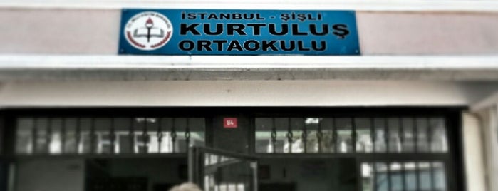 Kurtuluş Ortaokulu is one of Gül'un Kaydettiği Mekanlar.