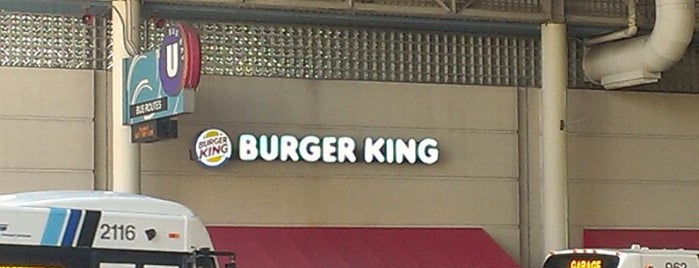 Burger King is one of My places.