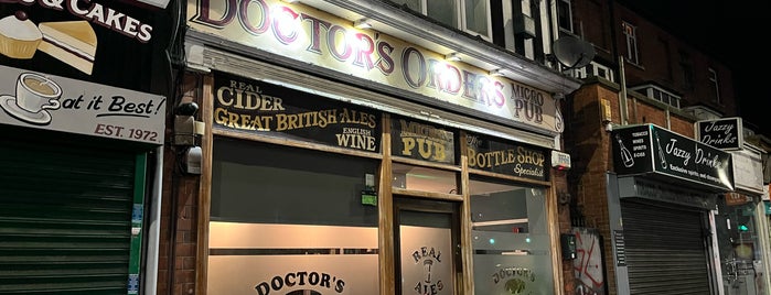 Doctor's Orders is one of Good places in Nottingham.