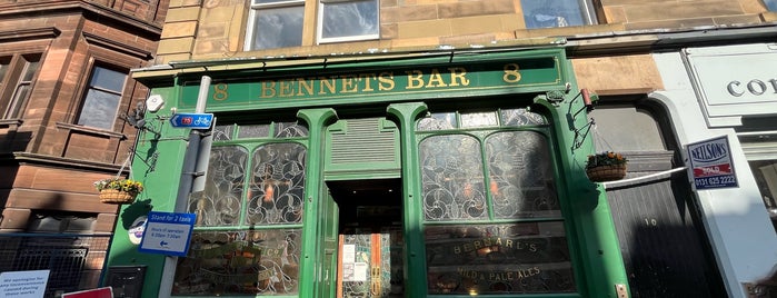 Bennets Bar is one of Planning Edinburgh.