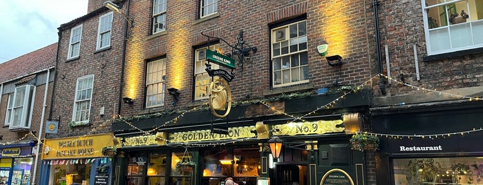 The Golden Lion is one of York pubs.