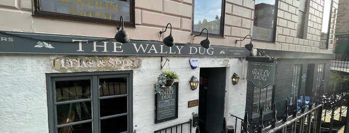 The Wally Dug is one of Edinburgh Dog Friendly.