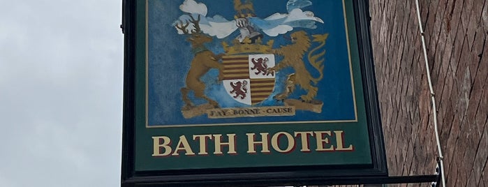 The Bath Hotel is one of Pubs I've visited.