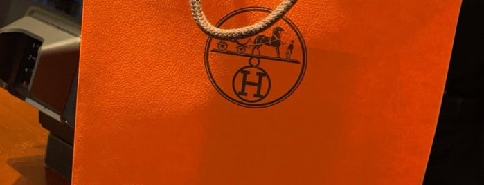 Hermès is one of SHOP.