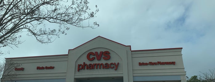 CVS pharmacy is one of My places.