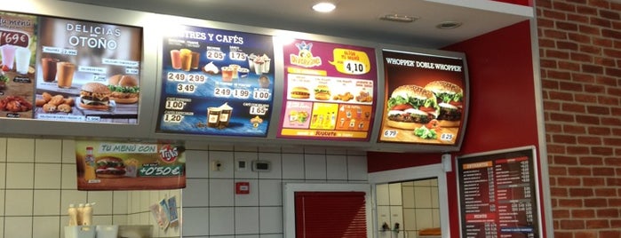 Burger King is one of Centros comerciales.