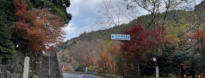 安養寺 (立木観音) is one of 長い石段や山の上にある寺社.