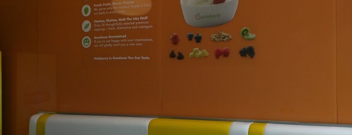Pinkberry is one of Places.