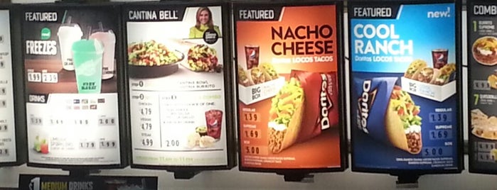 Taco Bell is one of Cinci Work Food.