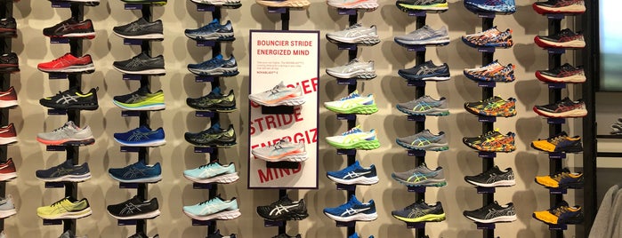 Asics is one of NYC.