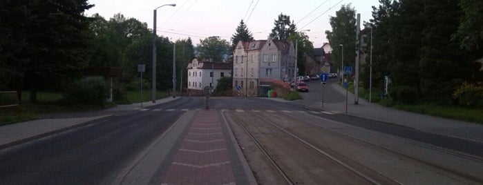 Vápenka (tram) is one of Tramvaje Liberec.