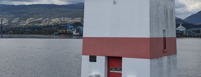 Brockton Point Lighthouse is one of Vancouver & B.C..