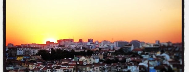 Miradouro da Senhora do Monte is one of Lisbon top views.