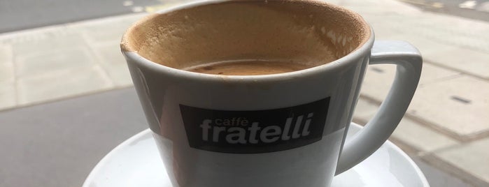 Caffe Fratelli is one of meeting places for pleasurable business.