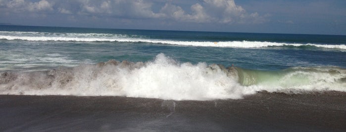 Canggu Beach is one of Indonesia.